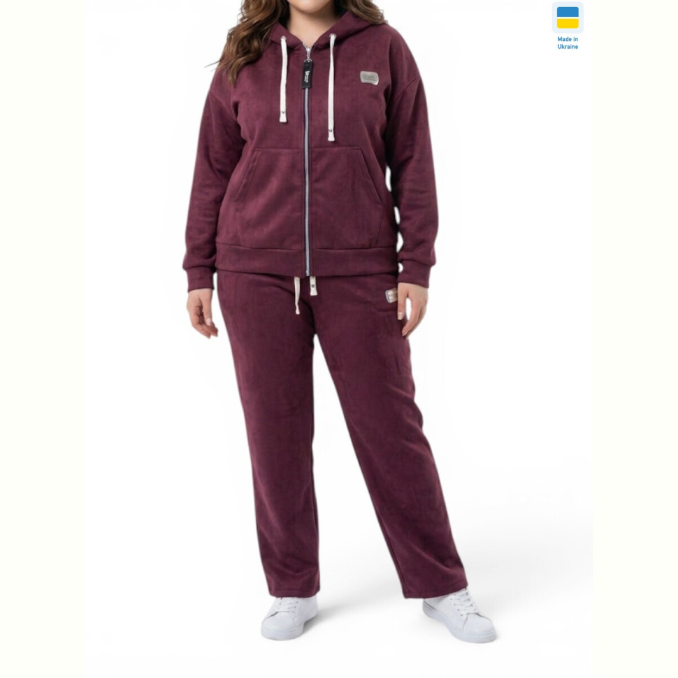 Спортивный костюм Sport style 06 бордовий Спортивный костюм Sport style 06 бордовий