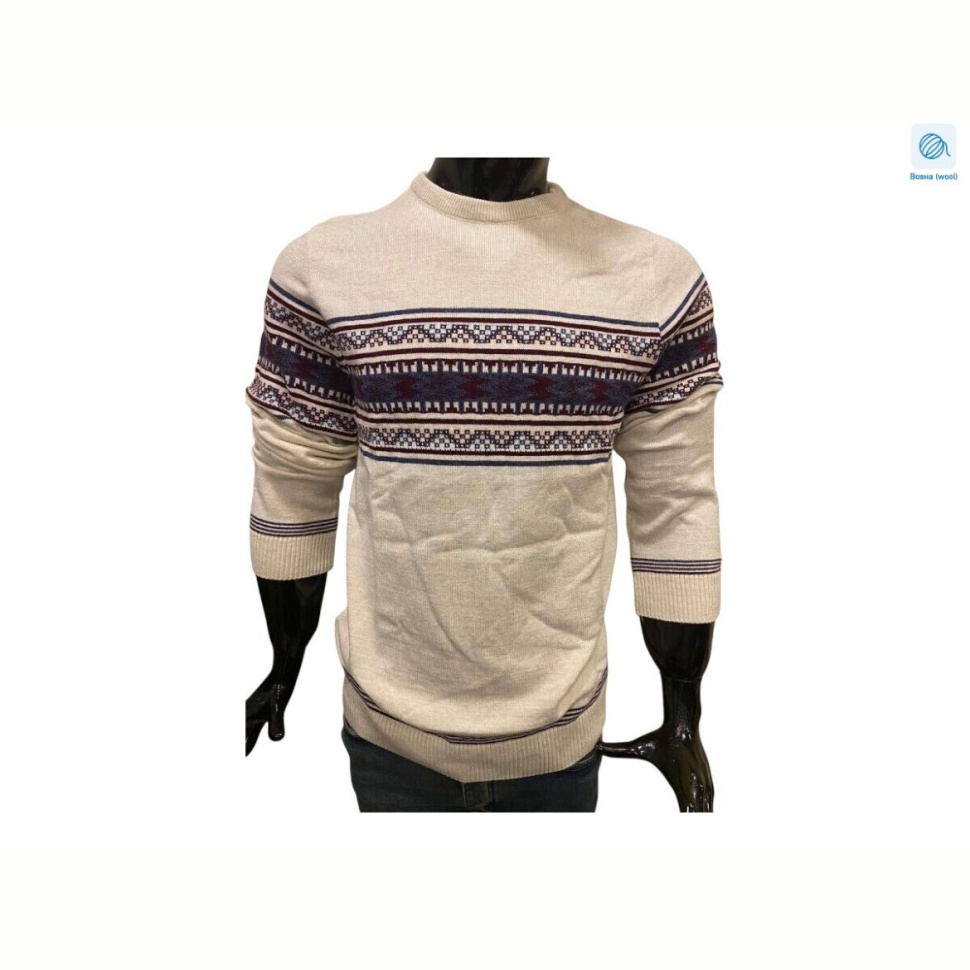 Свитер TurkishBrend B01 молочний Свитер TurkishBrend B01 молочний