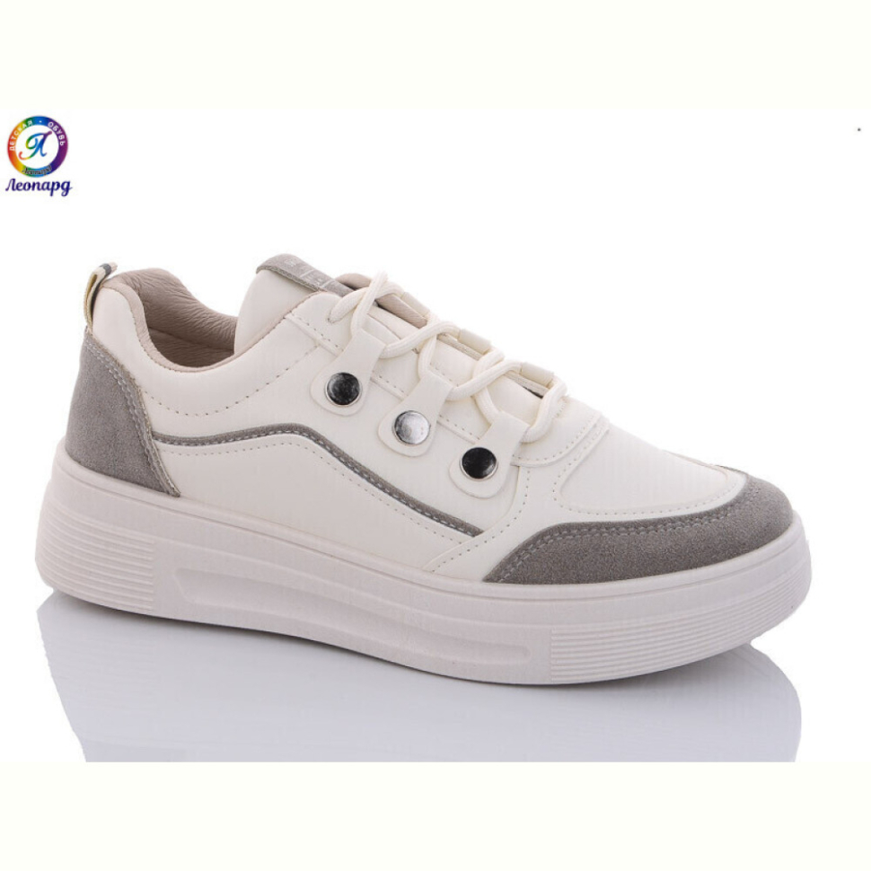 Кроссовки Леопард 2186 beige