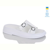 Шлепки Sali 11 білий к.