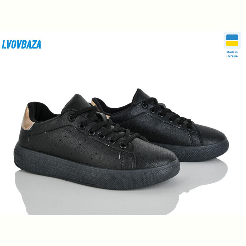 Кроссовки Lvovbaza B&R 114-1 чорний
