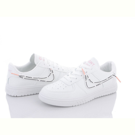 Кроссовки Violeta 176-11 white-pink