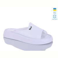 Шлепки Sali 504 білий к.