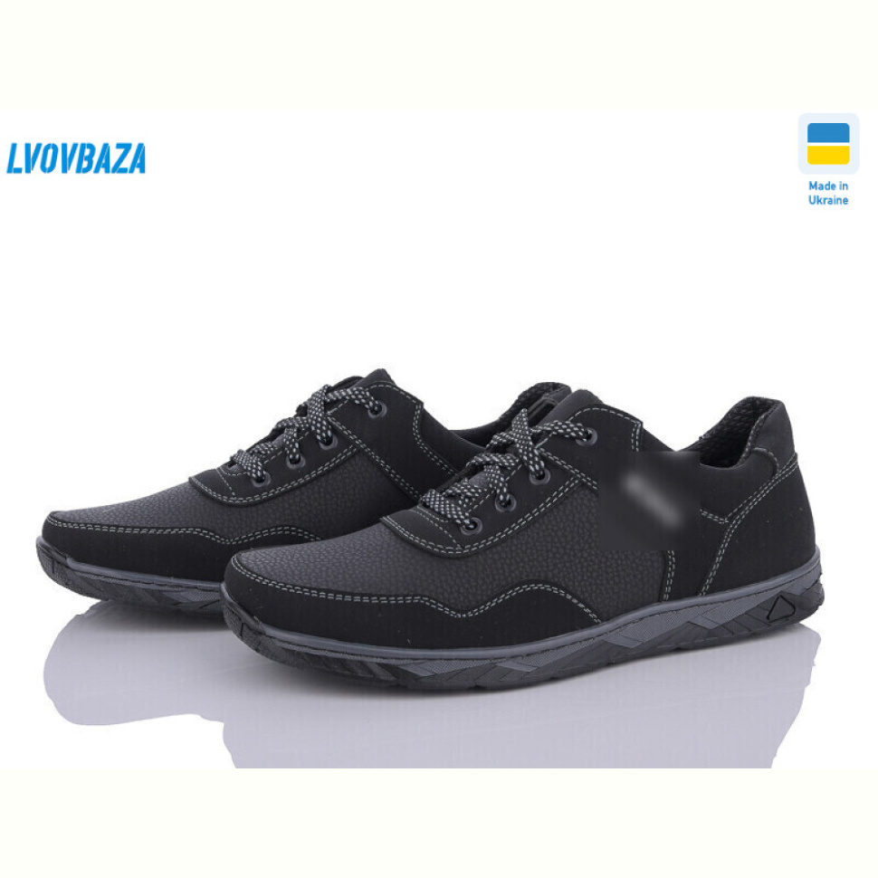 Кроссовки Lvovbaza Kluchkovskyy С23 чорний сп Кроссовки Lvovbaza Kluchkovskyy С23 чорний сп