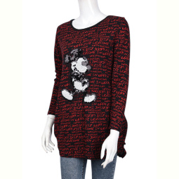Туника Obuvok B085-1 bordo (10488)