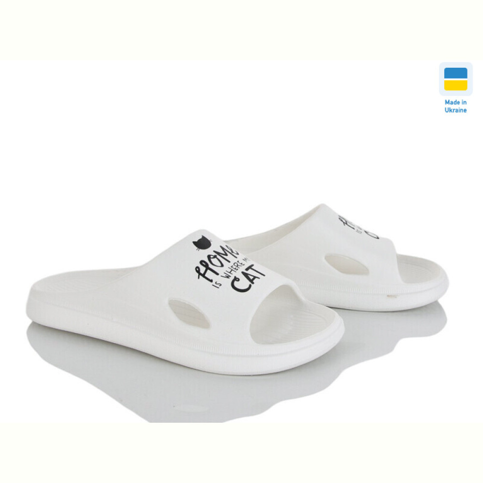 Шлепки Vladimir С80-1 білий