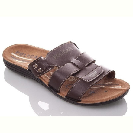 Шлепки DeMur MN3 brown