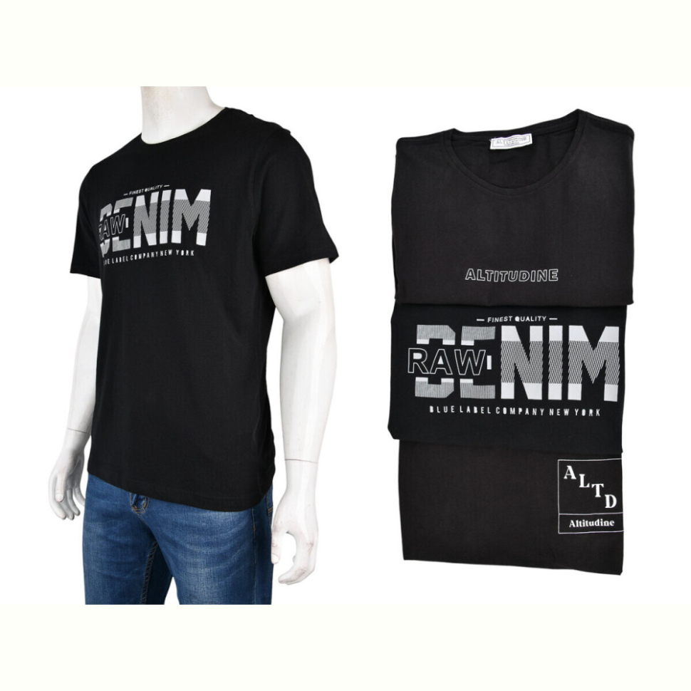 Футболка Obuvok 10229-1 black mix