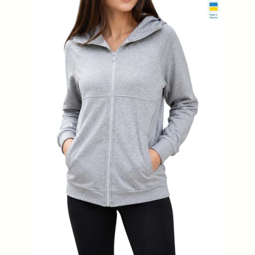 Кофта Sport style 111 св.сірий Кофта Sport style 111 св.сірий