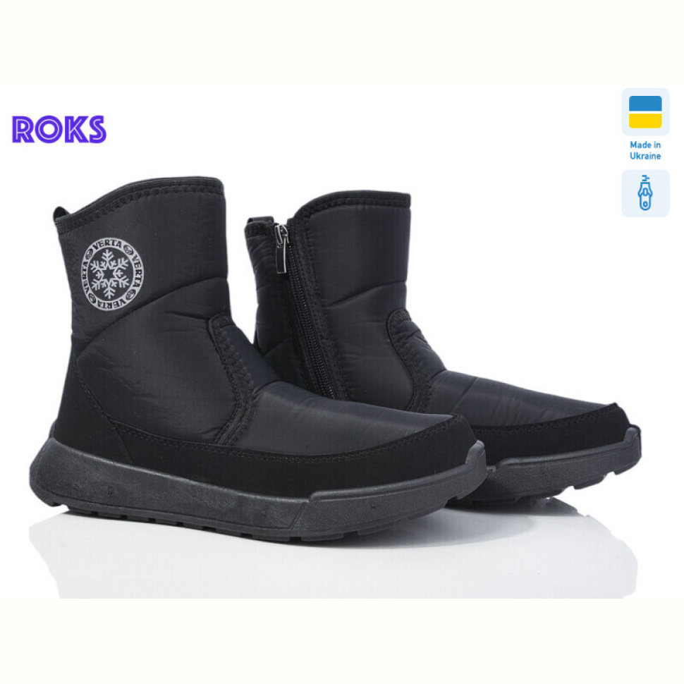 Дутики Roks Марго2 чорний