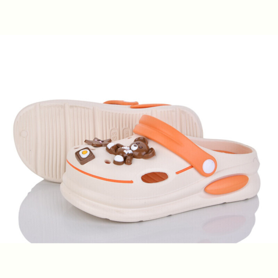 Кроксы Alimama-Girnaive 815 beige-orange