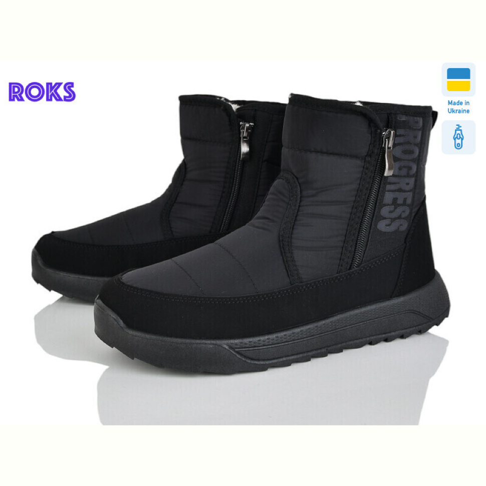 Дутики Roks 3815 чорний