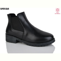 Ботинки Super Gear 01-765 black уцінка