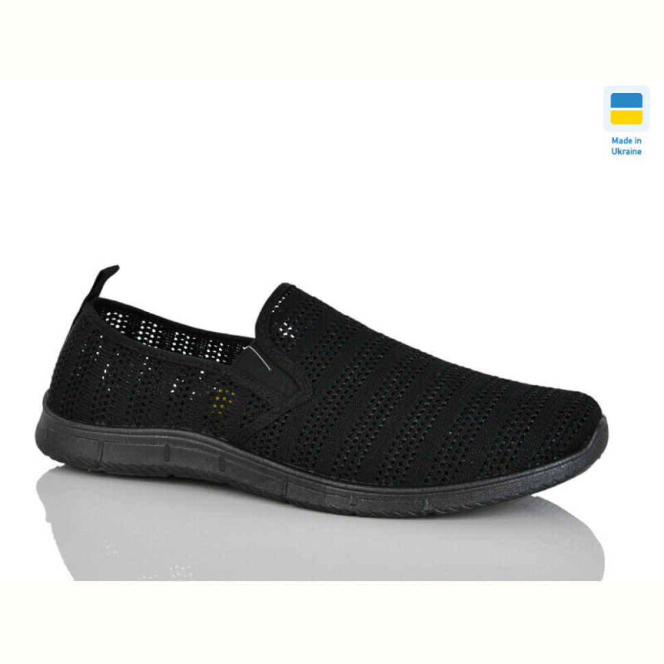 Слипоны DeMur 6929 чорний