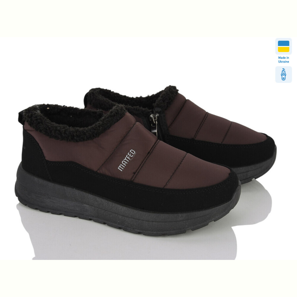 Дутики Paolla 6102 коричневий
