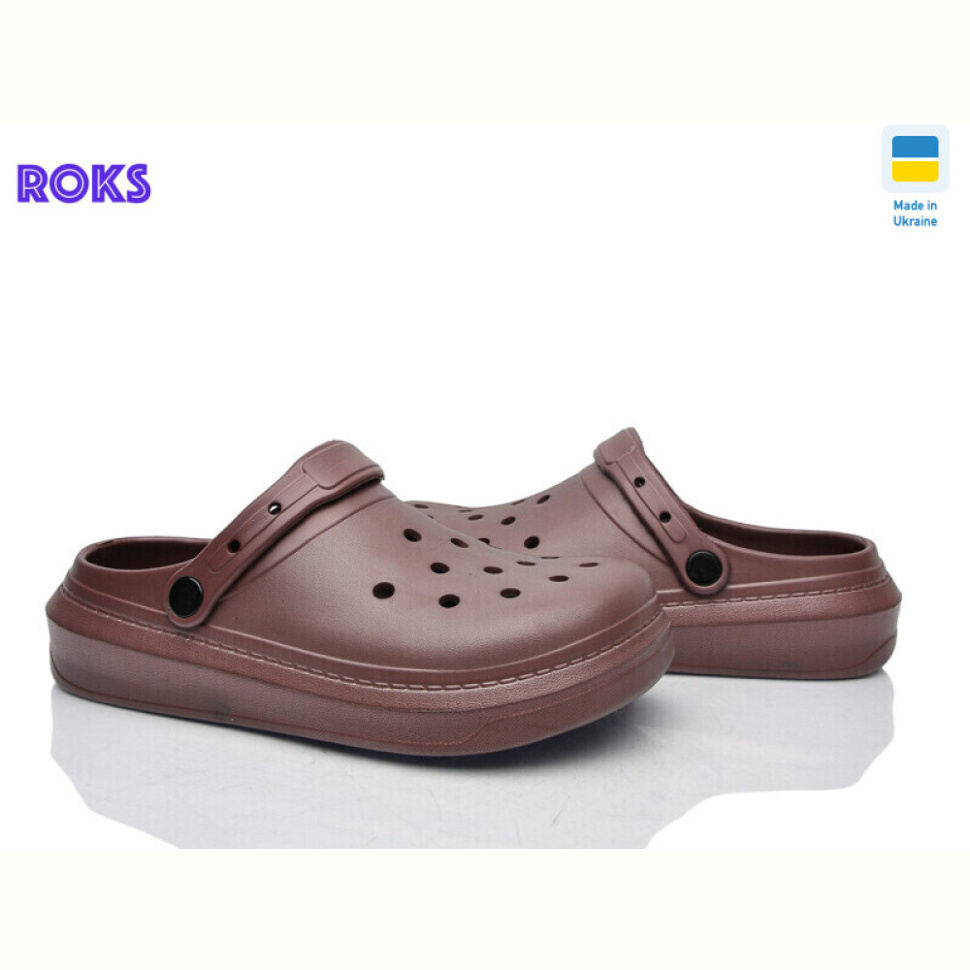 Кроксы Roks 161 шоколад