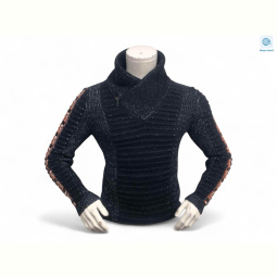 Свитер TurkishBrend B01 блискавка чорний