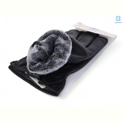 Перчатки PAIDI 53-1 black шкіра