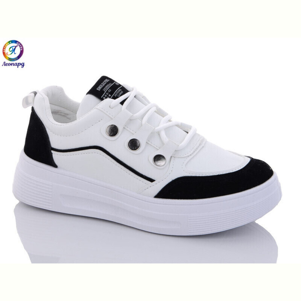 Кроссовки Леопард 2186 white