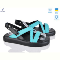Босоножки Viscala 23938-Z ч.ш.+блак.ш.
