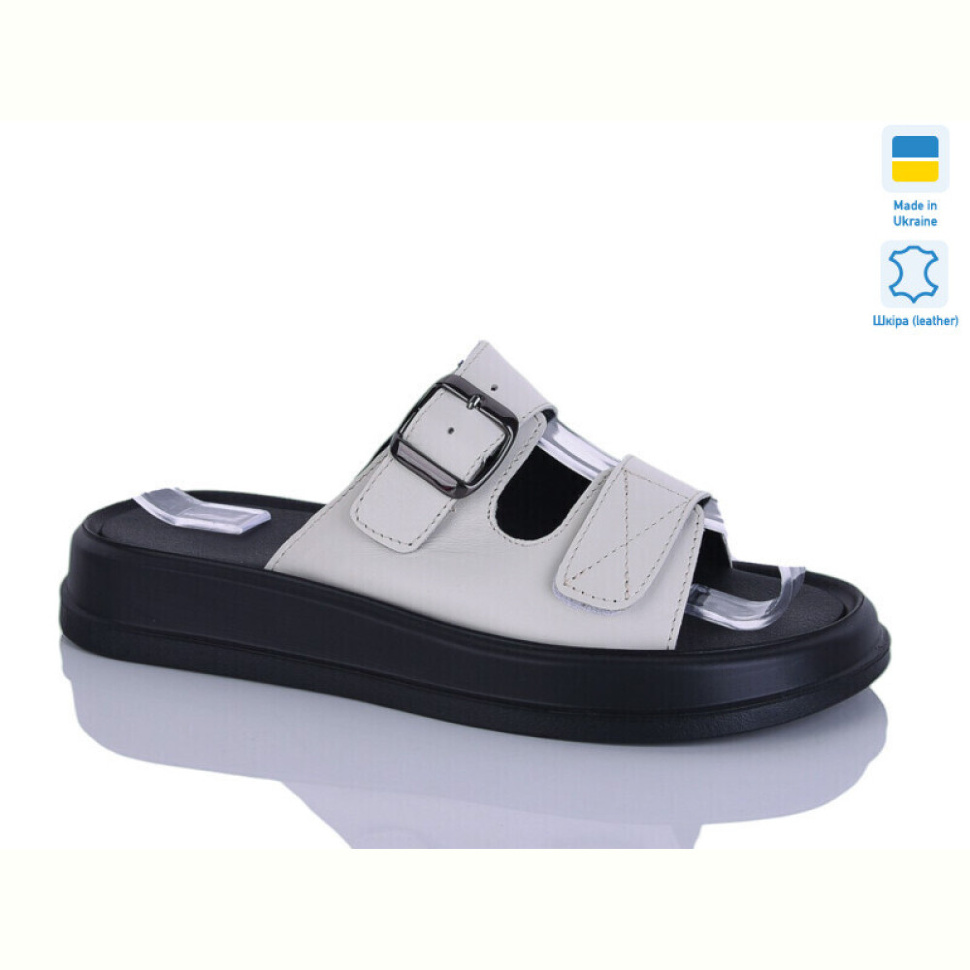 Шлепки Sali 10 беж к.