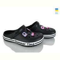 Кроксы Golden Lion N328 чорний