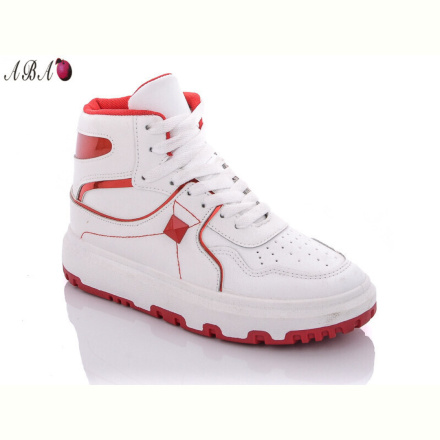 Кроссовки Aba BK72 white-red