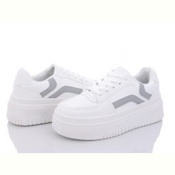Кроссовки L.B. L982-3 white-grey