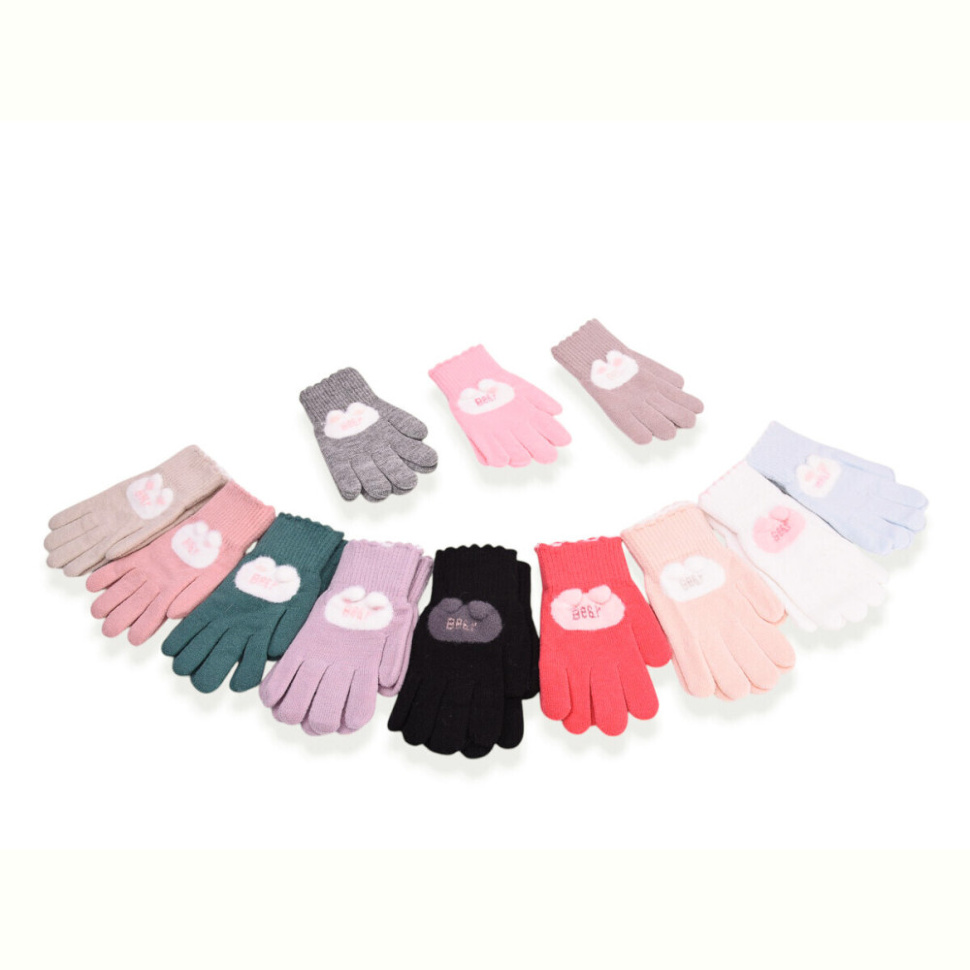 Перчатки CAP 6060 (з начосом) mix Перчатки CAP 6060 (з начосом) mix