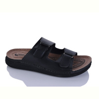 Шлепки Oscar 01-23 чорний к.