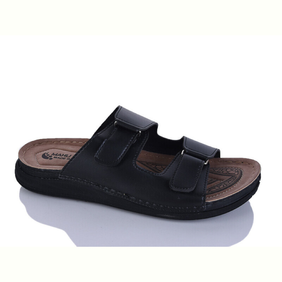 Шлепки Oscar 01-23 чорний к.