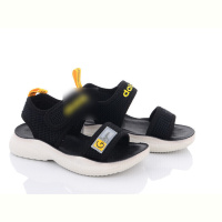 Сандалии Violeta DL46(B16) black-yellow