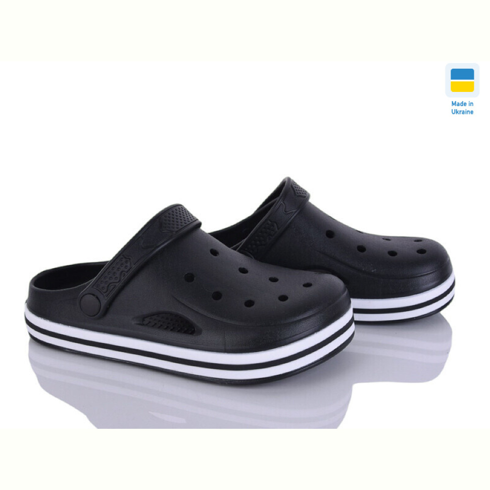 Кроксы Golden Lion 416 чорний