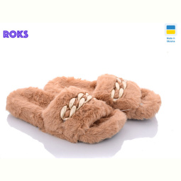 Тапки Roks ED006 коричневый