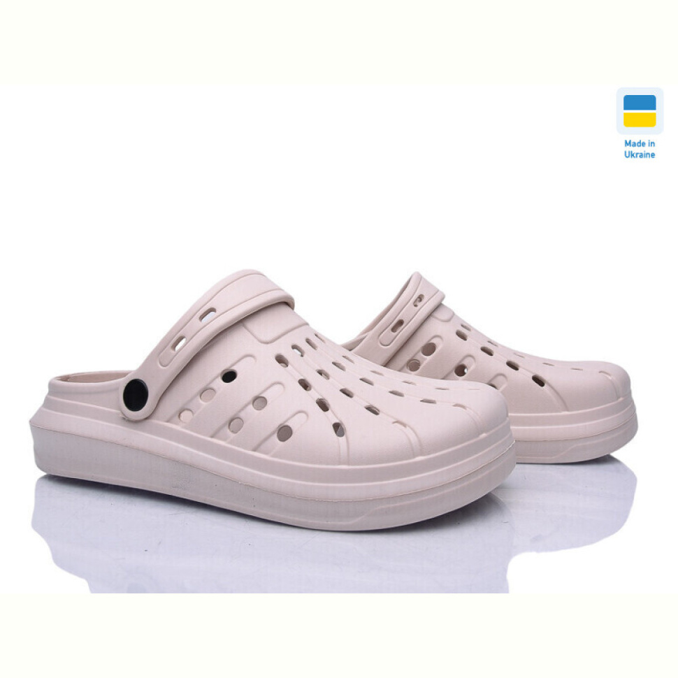 Кроксы Golden Lion 151 бежевий