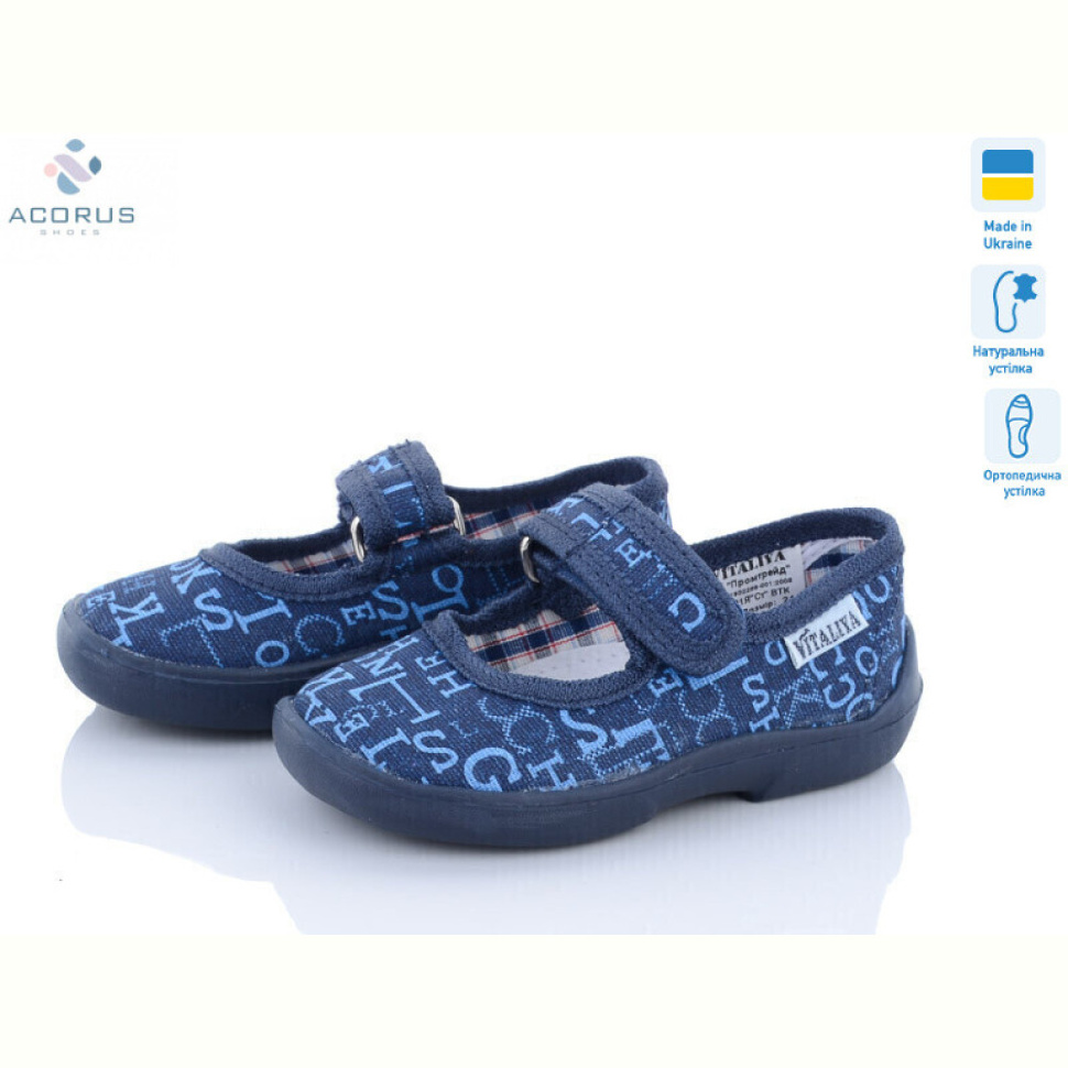 Тапки Acorus Школа01