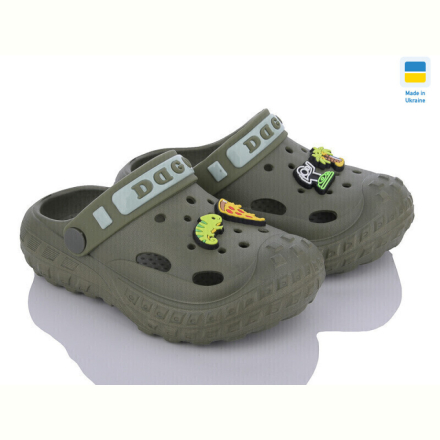 Кроксы Golden Lion 333 хакі