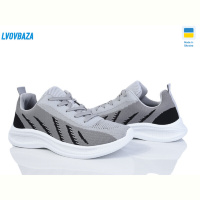 Кроссовки Lvovbaza B&R 7002 сірий