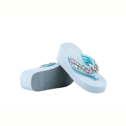 Шлепки Prime-Opt Prime 10025 SKY BLUE літо