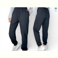 Спортивные брюки Sport style 1055 чорний