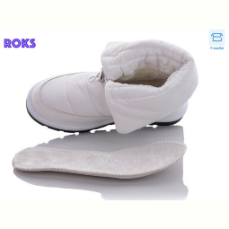 Дутики Roks CU216P white old