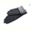 Перчатки RuBi 2 black шкіра кози махра