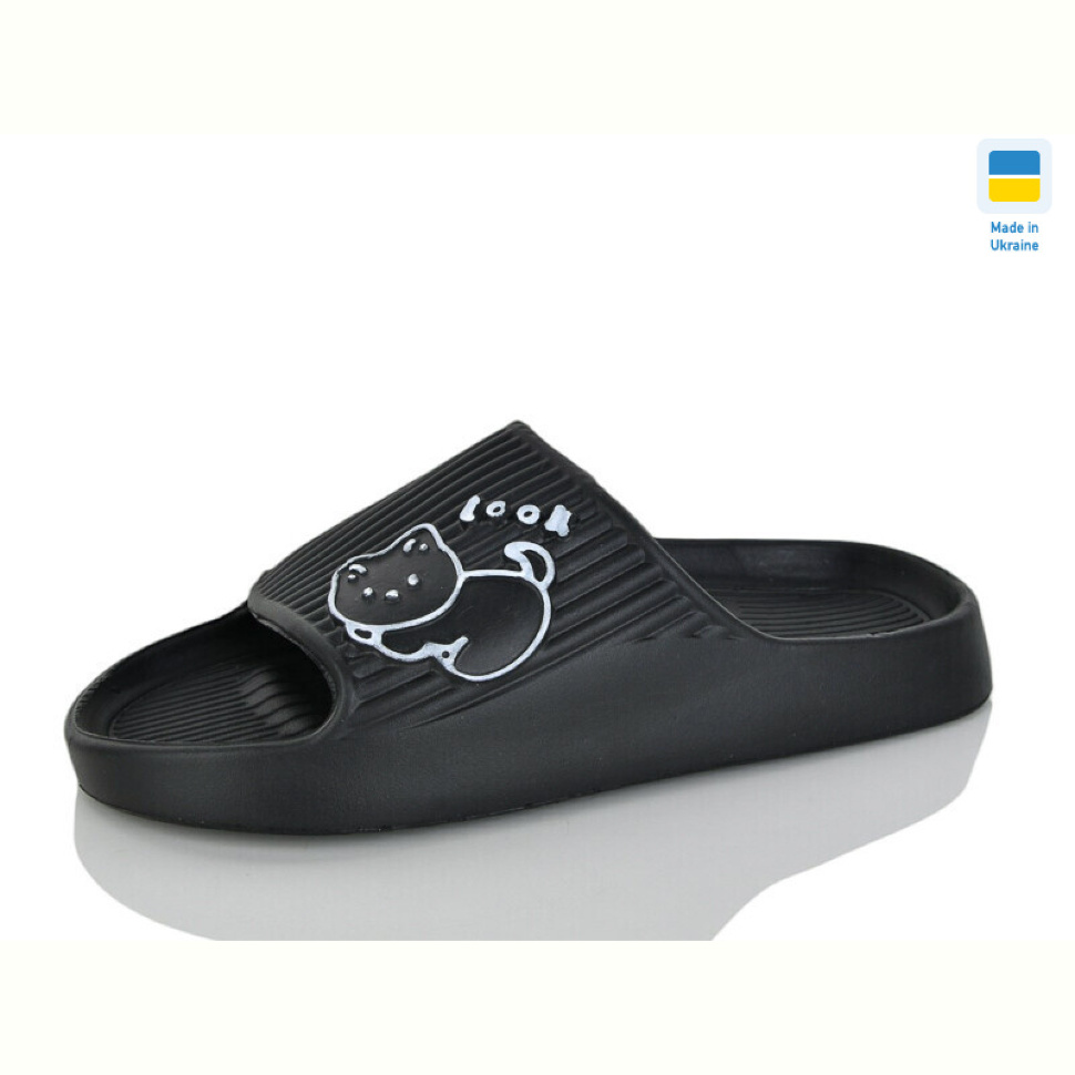 Шлепки M&L  Alex13 B104 чорний