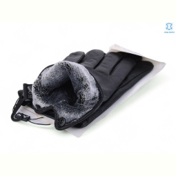 Перчатки PAIDI 53-2 black шкіра