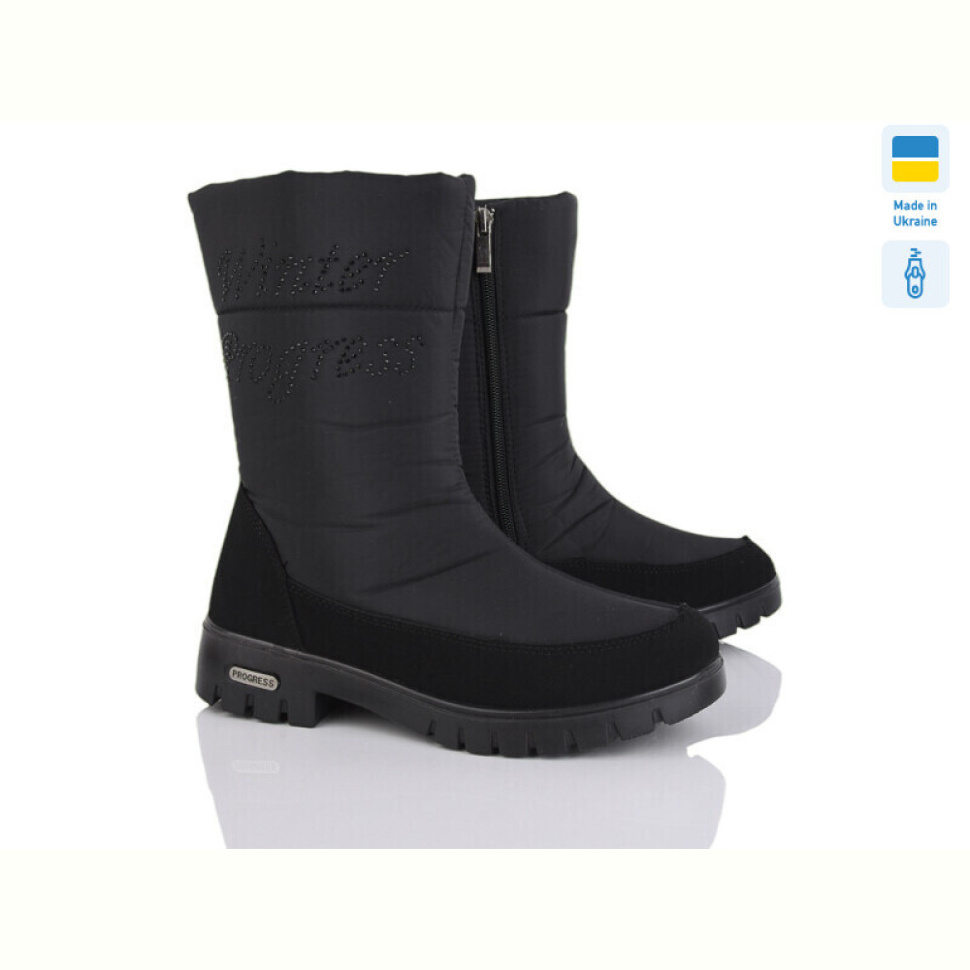 Дутики Paolla 3409 чорний