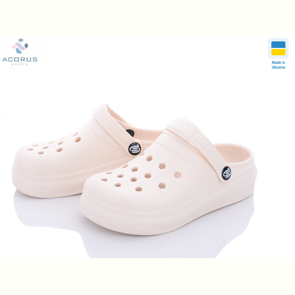 Кроксы Acorus 312 beige