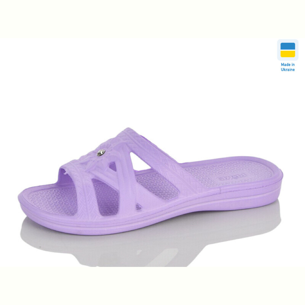Шлепки Lot Shoes Камінчик старий бузок