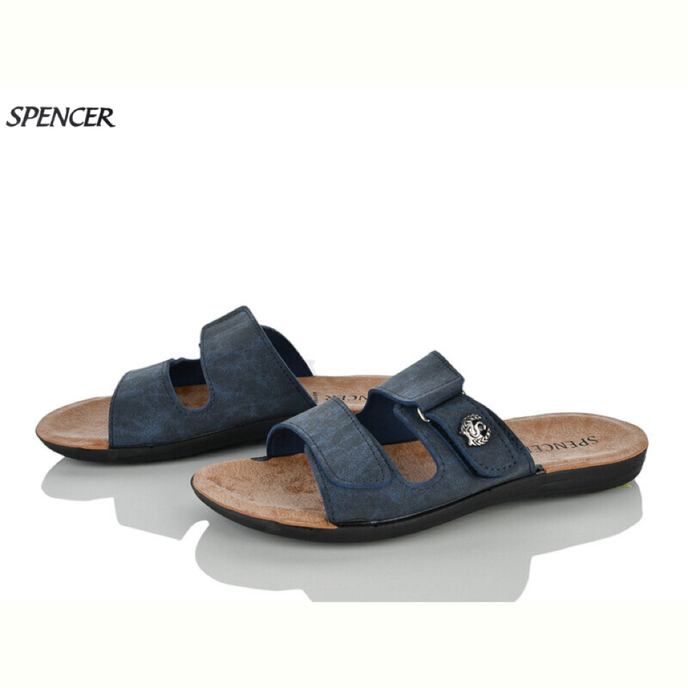 Шлепки Spencer 2403 синій