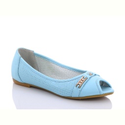Балетки Леопард 1218-43 blue