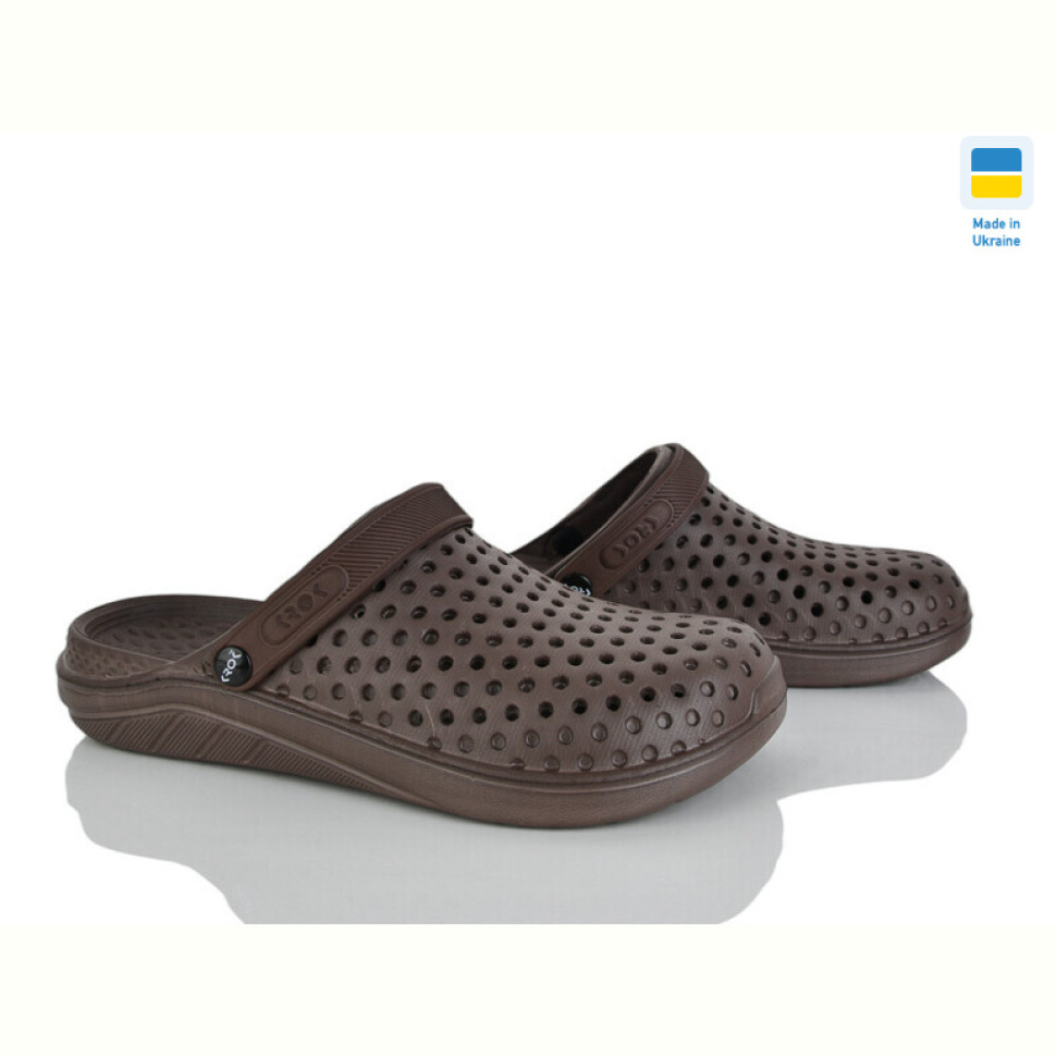 Кроксы Vladimir Крок С68 т.коричневий